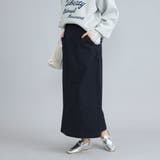 NAVY | PENNEYS（ぺニーズ）別注カツラギナロースカート | coen【women】