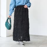 カットジャガードナロースカート | coen【women】 | 詳細画像13