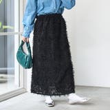 カットジャガードナロースカート | coen【women】 | 詳細画像14