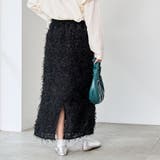 カットジャガードナロースカート | coen【women】 | 詳細画像16