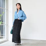 カットジャガードナロースカート | coen【women】 | 詳細画像17