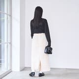 カットジャガードナロースカート | coen【women】 | 詳細画像6