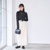 カットジャガードナロースカート | coen【women】 | 詳細画像8