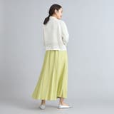 接触冷感リネンレーヨンフレアスカート | coen【women】 | 詳細画像17 