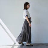 MARKET(マーケット)カラミストライプギャザースカート | coen【women】 | 詳細画像5