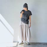 シアサッカーティアードフレアスカート | coen【women】 | 詳細画像23 