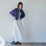 シアサッカーティアードフレアスカート | coen【women】 | 詳細画像5 