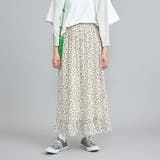 レオパードプリントフリルギャザースカート | coen【women】 | 詳細画像10