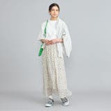 レオパードプリントフリルギャザースカート | coen【women】 | 詳細画像14