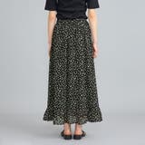 レオパードプリントフリルギャザースカート | coen【women】 | 詳細画像19