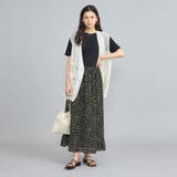 レオパードプリントフリルギャザースカート | coen【women】 | 詳細画像7