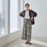 【WEB限定】ボタニカルプリントフレアスカート | coen【women】 | 詳細画像17 