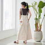 【WEB限定】Dickies（ディッキーズ）別注サイドジップジャンパースカート | coen【women】 | 詳細画像4 