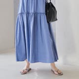 ピグメント布帛ドッキングフリルワンピース | coen【women】 | 詳細画像19 