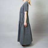 ピグメント布帛ドッキングフリルワンピース | coen【women】 | 詳細画像21 