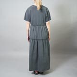 ピグメント布帛ドッキングフリルワンピース | coen【women】 | 詳細画像22 