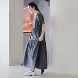 ピグメント布帛ドッキングフリルワンピース | coen【women】 | 詳細画像3 