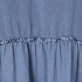 ピグメント布帛ドッキングフリルワンピース | coen【women】 | 詳細画像32 