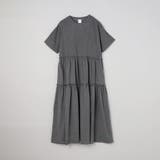 ピグメント布帛ドッキングフリルワンピース | coen【women】 | 詳細画像33 