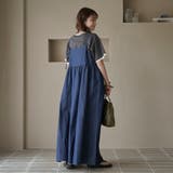 コットンレーヨンデニムキャミワンピース | coen【women】 | 詳細画像14 