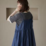 コットンレーヨンデニムキャミワンピース | coen【women】 | 詳細画像16 