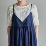 コットンレーヨンデニムキャミワンピース | coen【women】 | 詳細画像21 