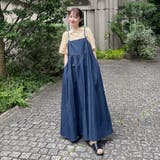コットンレーヨンデニムキャミワンピース | coen【women】 | 詳細画像25 