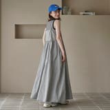 コットンレーヨンデニムキャミワンピース | coen【women】 | 詳細画像4 