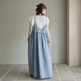 コットンレーヨンデニムキャミワンピース | coen【women】 | 詳細画像9 