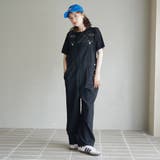 BLACK | 【SMITH’S（スミス）別注】 デニムサロペット オーバーオール | coen【women】