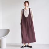 【UVカット / 防シワ / ストレッチ】カットジョーゼットUネックジャンスカ | coen【women】 | 詳細画像14 