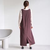 【UVカット / 防シワ / ストレッチ】カットジョーゼットUネックジャンスカ | coen【women】 | 詳細画像15 