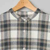 オンブレチェックライトネルシャツワンピース | coen【women】 | 詳細画像27 