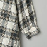 オンブレチェックライトネルシャツワンピース | coen【women】 | 詳細画像28 