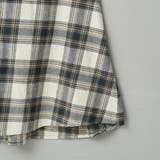 オンブレチェックライトネルシャツワンピース | coen【women】 | 詳細画像30 