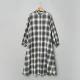 オンブレチェックライトネルシャツワンピース | coen【women】 | 詳細画像32 
