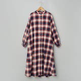 オンブレチェックライトネルシャツワンピース | coen【women】 | 詳細画像35 
