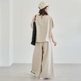 【セットアイテム】リネンタッチTブラウスセットアップ | coen【women】 | 詳細画像12