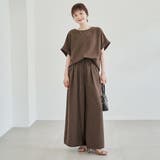 【セットアイテム】リネンタッチTブラウスセットアップ | coen【women】 | 詳細画像19