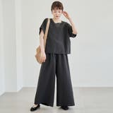 【セットアイテム】リネンタッチTブラウスセットアップ | coen【women】 | 詳細画像2