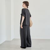 【セットアイテム】リネンタッチTブラウスセットアップ | coen【women】 | 詳細画像3