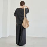 【セットアイテム】リネンタッチTブラウスセットアップ | coen【women】 | 詳細画像4