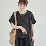 【セットアイテム】リネンタッチTブラウスセットアップ | coen【women】 | 詳細画像5