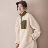 【PARKNIK(パークニック)】ハーフスナップフリースワンピース | coen【women】 | 詳細画像11