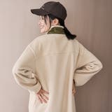 【PARKNIK(パークニック)】ハーフスナップフリースワンピース | coen【women】 | 詳細画像12