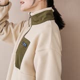 【PARKNIK(パークニック)】ハーフスナップフリースワンピース | coen【women】 | 詳細画像13