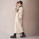 【PARKNIK(パークニック)】ハーフスナップフリースワンピース | coen【women】 | 詳細画像9