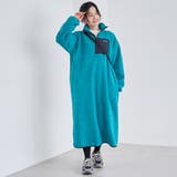 KELLY | 【PARKNIK(パークニック)】ハーフスナップフリースワンピース | coen【women】