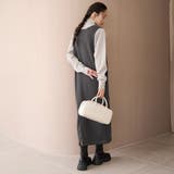 【REVERSE WARM】あったかスウェット Uネックジャンスカ | coen【women】 | 詳細画像10 