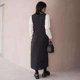 【REVERSE WARM】あったかスウェット Uネックジャンスカ | coen【women】 | 詳細画像4 